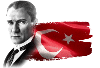 Atatürk ve Türk bayrağı