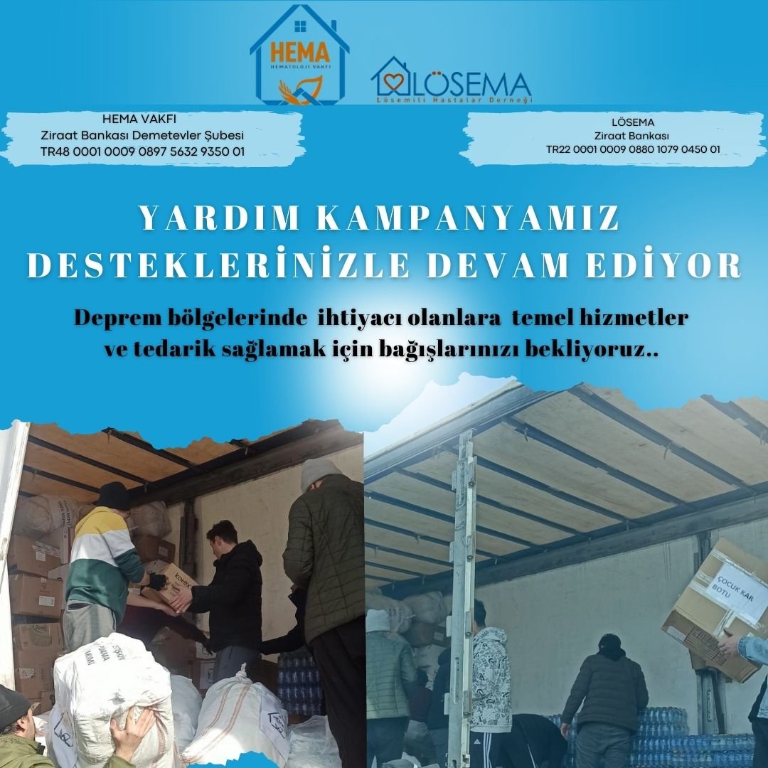 Yardım Kampanyası Davet